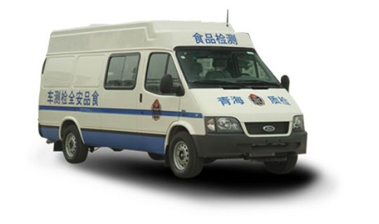 av无码+高潮+白丝 流动食品检测车保证市民的饮食安全